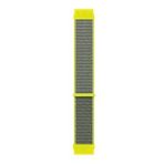 Microsonic Samsung Galaxy Watch 5 40 mm Hasırlı Woven Sport Loop Sarı Kordon