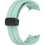 Microsonic Samsung Galaxy Watch 5 44 mm Ribbon Line Açık Yeşil Kordon