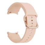 Microsonic Samsung Galaxy Watch 5 44 mm Solid Silikon Band Pembe Kordon
