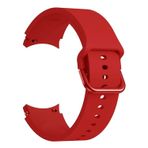 Microsonic Samsung Galaxy Watch 5 Pro 45 mm Solid Silikon Band Kırmızı Kordon