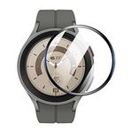 Microsonic Samsung Galaxy Watch 5 Pro 45mm Tam Kaplayan Nano Cam Ekran Koruyucu Siyah [Galaxy Watch 5 Pro 45mm ile Uyumlu Ekran Koruyucu - Siyah]