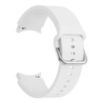 Microsonic Samsung Galaxy Watch 6 44 mm Solid Silicone Band Beyaz Kordon