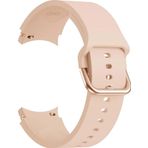 Microsonic Samsung Galaxy Watch 6 44 mm Solid Silicone Band Pembe Kordon