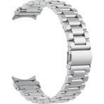 Microsonic Samsung Galaxy Watch 6 44 mm Solid Steel Gümüş Kordon