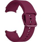Microsonic Samsung Galaxy Watch 6 Classic 43 mm Solid Silikon Band Mürdüm Kordon