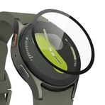 Microsonic Samsung Galaxy Watch 7 40mm Tam Kaplayan Nano Cam Ekran Koruyucu Siyah [Galaxy Watch 7 40mm ile Uyumlu Ekran Koruyucu - Siyah]