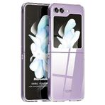 Microsonic Samsung Galaxy Z Flip 5 için Kılıf Shell Platinum Şeffaf [Galaxy Z Flip 5 ile Uyumlu Kılıf - Şeffaf]