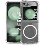 Microsonic Samsung Galaxy Z Flip 5 Magsafe Clear Soft Şeffaf Kılıf