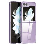 Microsonic Samsung Galaxy Z Flip 6 için Kılıf Shell Platinum Lila [Galaxy Z Flip 6 ile Uyumlu Kılıf - Lila]