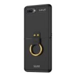 Microsonic Samsung Galaxy Z Flip Ring Fall Platinum Siyah Cep Telefonu Kılıfı