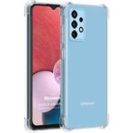 Microsonic Shock Absorbing Samsung Galaxy A13 4G Şeffaf Cep Telefonu Kılıfı
