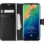 Microsonic TCL 10 Plus Delux Leather Wallet Siyah Cep Telefonu Kılıfı
