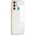 Microsonic Tecno Pova Neo Olive Plated Beyaz Kılıf