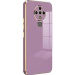 Microsonic Tecno Spark 6 Olive Plated Lila Kılıf