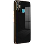 Microsonic Tecno Spark 7 Olive Plated Siyah Kılıf