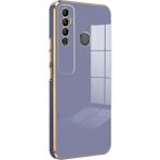 Microsonic Tecno Spark 7 Pro Olive Plated Lavanta Grisi Kılıf