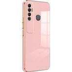 Microsonic Tecno Spark 7 Pro Olive Plated Pembe Kılıf