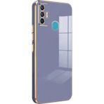 Microsonic Tecno Spark 7T Olive Plated Lavanta Grisi Kılıf