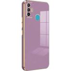 Microsonic Tecno Spark 7T Olive Plated Lila Kılıf