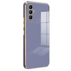 Microsonic TECNO Spark 8 Pro için Kılıf Olive Plated Lavanta Grisi [Spark 8 Pro ile Uyumlu Kılıf - Lavanta Grisi]