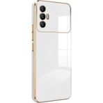 Microsonic Tecno Spark 8 Pro Olive Plated Beyaz Kılıf