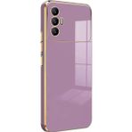 Microsonic Tecno Spark 8 Pro Olive Plated Lila Kılıf