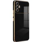 Microsonic Tecno Spark 8 Pro Olive Plated Siyah Kılıf