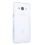 Microsonic Transparent Soft Samsung Galaxy A7 Beyaz Kılıf