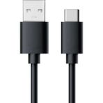 Microsonic Type-C to USB Kablo, Macbook iOS Typ-C to USB Dönüştürücü Adaptör Kablo Siyah