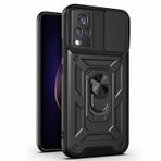 Microsonic Vivo V21 Impact Resistant Siyah Cep Telefonu Kılıfı