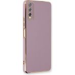 Microsonic Vivo Y11S Olive Plated Lila Kılıf