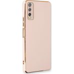 Microsonic Vivo Y20 Olive Plated Pembe Kılıf