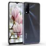 Microsonic Vivo Y20 Transparent Soft Beyaz Cep Telefonu Kılıfı