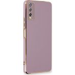 Microsonic Vivo Y20S Olive Plated Lila Kılıf