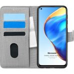Microsonic Xiaomi Mi 10T Pro Fabric Book Wallet Gri Kılıf