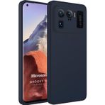 Microsonic Xiaomi Mi 11 Ultra Groovy Soft Lacivert Kılıf
