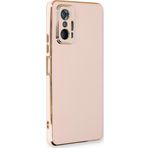 Microsonic Xiaomi Mi 11T Pro Olive Plated Pembe Kılıf