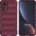 Microsonic Xiaomi Mi 12 Lite Oslo Prime Bordo Kılıf