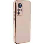 Microsonic Xiaomi Mi 12T Olive Plated Pembe Kılıf