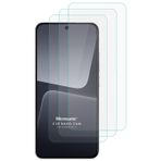Microsonic Xiaomi Mi 13 Screen Protector Nano Glass Cam Ekran Koruyucu (3`lü Paket) [Mi 13 ile Uyumlu Ekran Koruyucu - Şeffaf]
