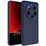 Microsonic Xiaomi Mi 13 Ultra için Kılıf Groovy Soft Lacivert [Mi 13 Ultra ile Uyumlu Kılıf - Lacivert]