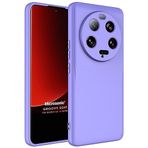 Microsonic Xiaomi Mi 13 Ultra için Kılıf Groovy Soft Lila [Mi 13 Ultra ile Uyumlu Kılıf - Mor]