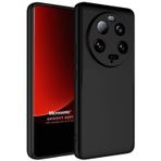 Microsonic Xiaomi Mi 13 Ultra için Kılıf Groovy Soft Siyah [Mi 13 Ultra ile Uyumlu Kılıf - Siyah]