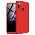 Microsonic Xiaomi Mi 8 Se Double Dip 360 Protective Kırmızı Kılıf