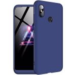 Microsonic Xiaomi Mi 8 Se Double Dip 360 Protective Lacivert Kılıf
