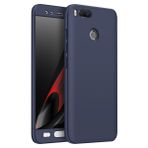 Microsonic Xiaomi Mi A1 Double Dip 360 Protective Lacivert Kılıf