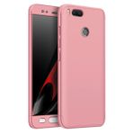 Microsonic Xiaomi Mi A1 Double Dip 360 Protective Rose Gold Kılıf