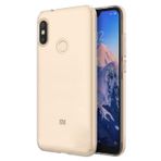 Microsonic Xiaomi Mi A2 Lite Transparent Soft Beyaz Kılıf