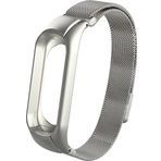 Microsonic Xiaomi Mi Band 3 Milanese Loop Gümüş Kordon