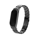 Microsonic Xiaomi Mi Band 7 Metal Stainless Steel Siyah Kordon